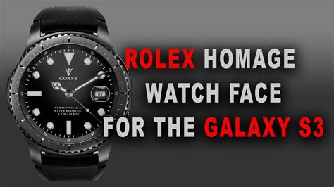 rolex face for samsung gear s3